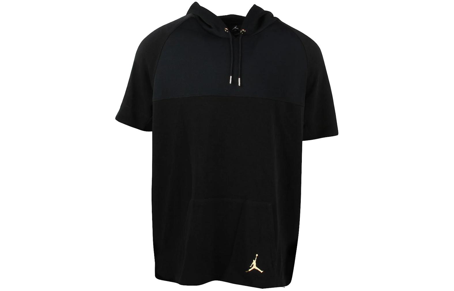 Jordan Pullover Short-Sleeve Hoodie Black 799602-010