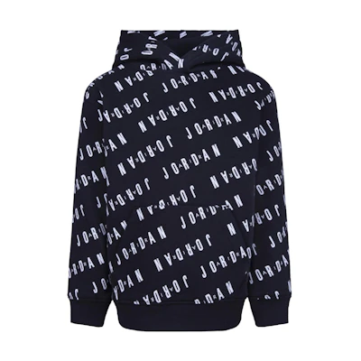 Jordan Pullover Sweatshirt Alphabet Print Black 85C184-023