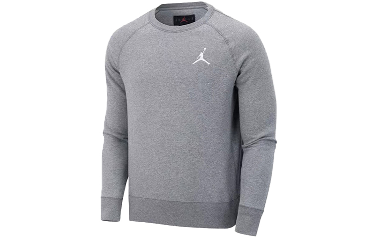Jordan Pullover Sweatshirt Gray Casual Sportswear BQ2941-091