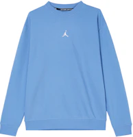 Jordan Quick-Dry Crewneck Pullover Long-Sleeve Sweatshirt Blue () FV8625-469 Jordan Quick-Dry Crewneck Pullover Long-Sleeve Sweatshirt Blue () FV8625-469