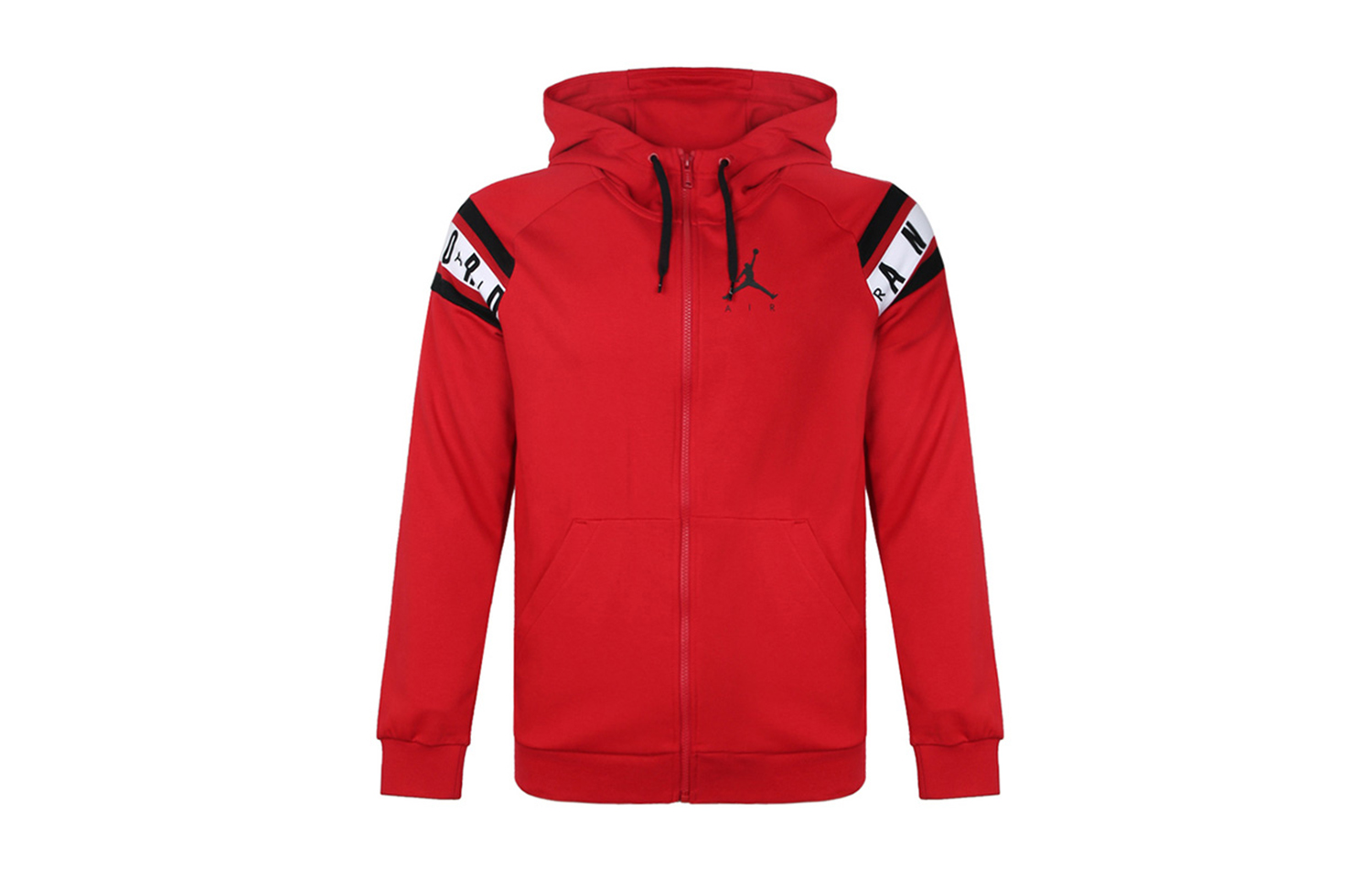 Jordan Red Casual Sports Long-Sleeve Hooded Jacket AR2249-687