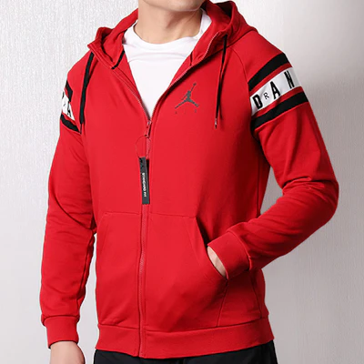 Jordan Red Casual Sports Long-Sleeve Hooded Jacket AR2249-687 Purchase Jordan Red Casual Sports Long-Sleeve Hooded Jacket AR2249-687