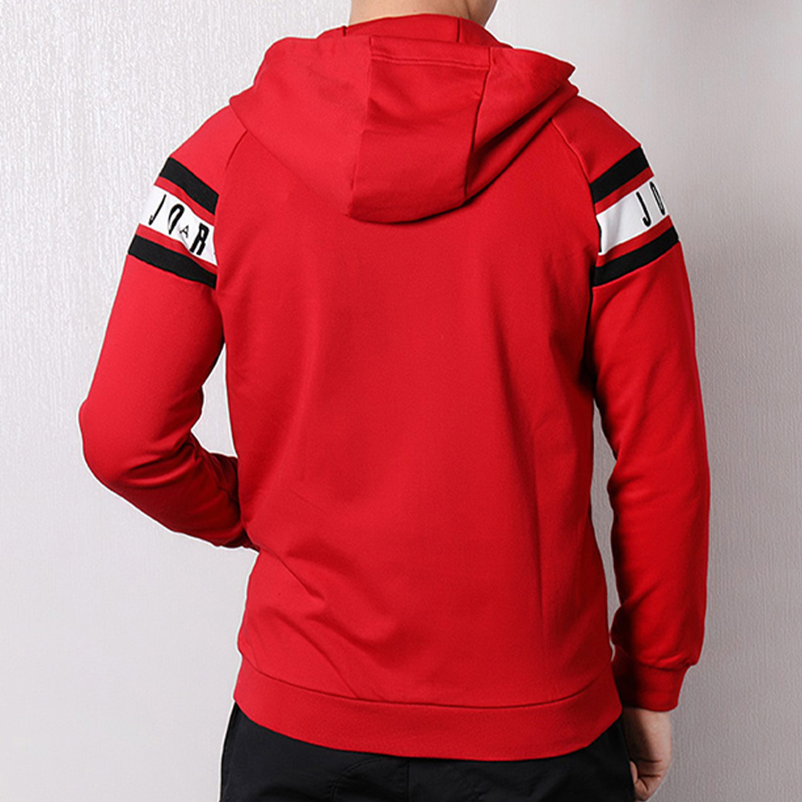 Details for Jordan Red Casual Sports Long-Sleeve Hooded Jacket AR2249-687