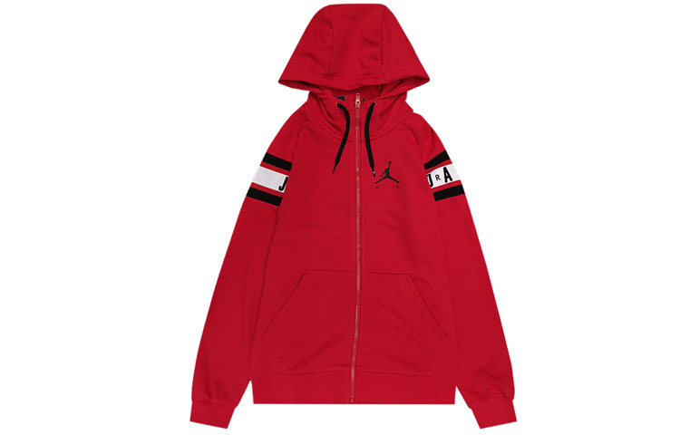 Jordan Red Knit Breathable Sports Casual Jacket CU2775-687