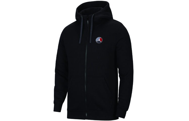 Buy Jordan Remastered Bruished Fleece Hoodie Jacket Black () CT6309-010