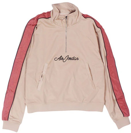 jordan-remastered-half-zip-pullover-sweatshirt-pink-cj-0269-213