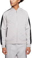 Jordan Remastered Quilted Color-Block Training Jacket Grey Mens Casual Outerwear BQ5772-059 Jordan Remastered Quilted Color-Block Training Jacket Grey Mens Casual Outerwear BQ5772-059