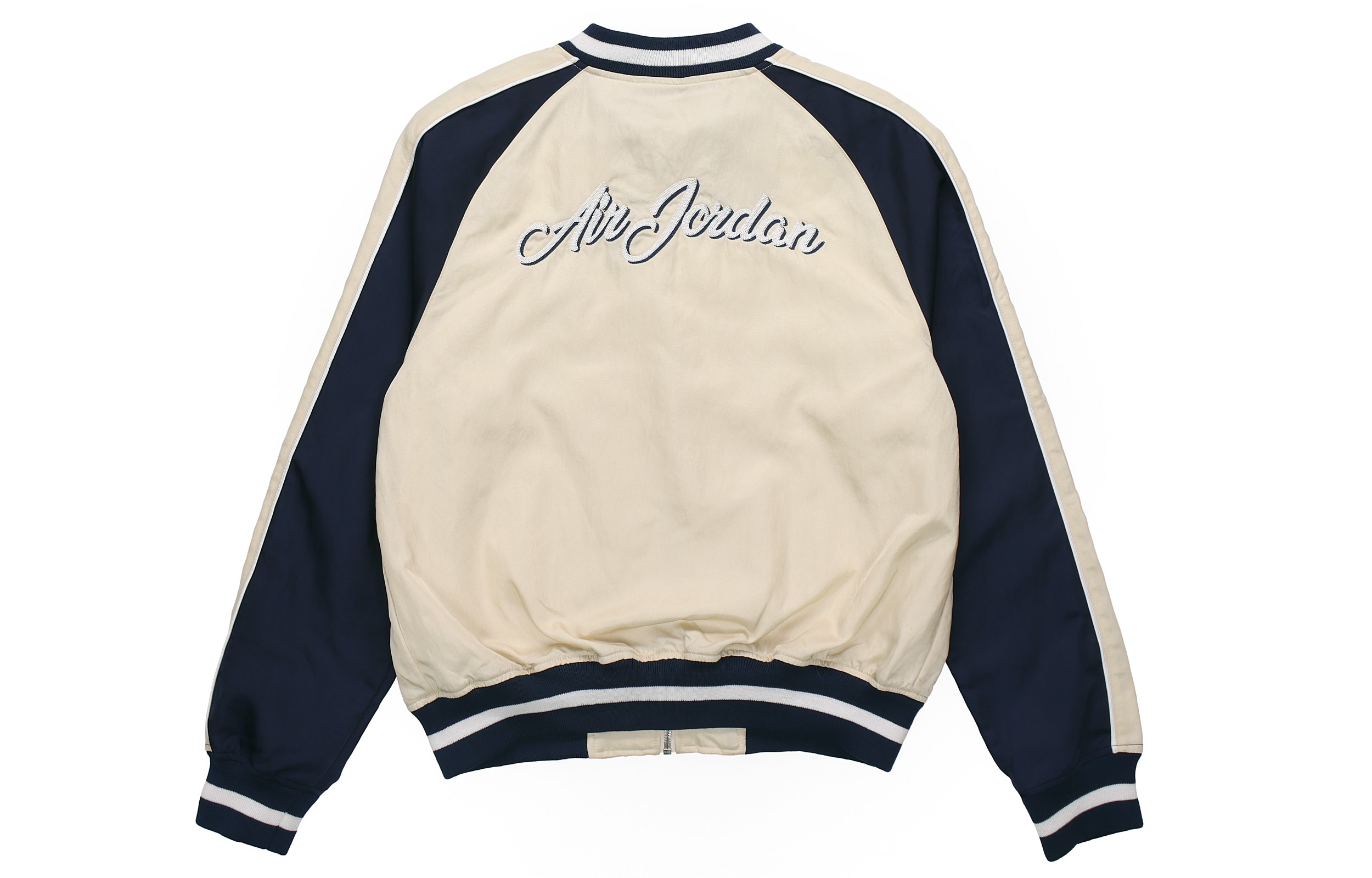 Jordan Remastered Souvenir Baseball Jacket Light Cream White CD5772-271 圖 3