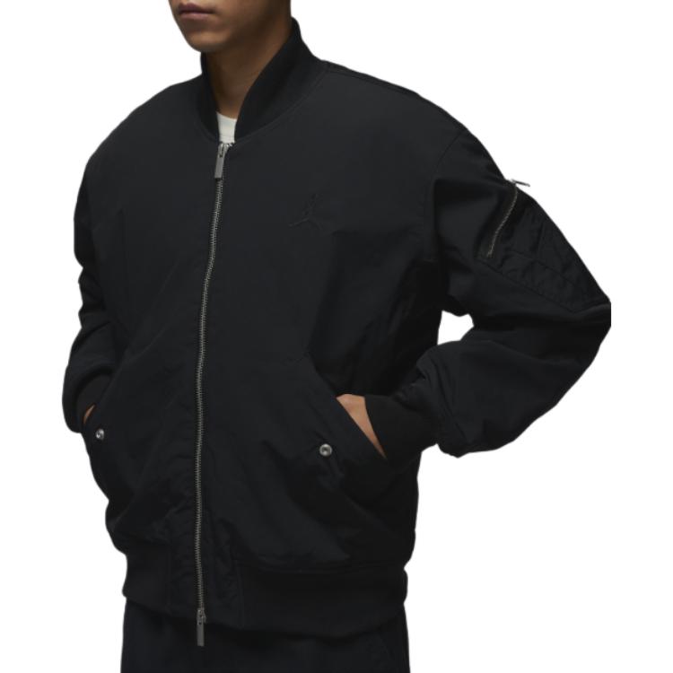 Jordan Renegade Black Outdoor Sport Zip Jacket with Brand Logo Design FV7268-010 圖 5