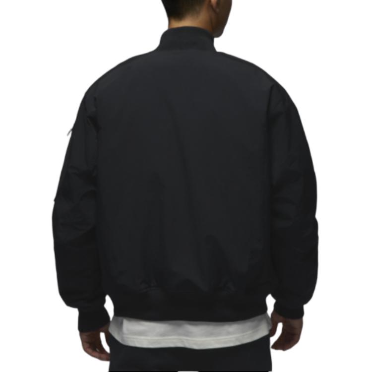 Jordan Renegade Black Outdoor Sport Zip Jacket with Brand Logo Design FV7268-010 圖 7