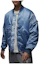 Buy 조던 르네게이드 블루 봄버 자켓 로고 자수 디자인 캐주얼 루즈핏 FN6544-436