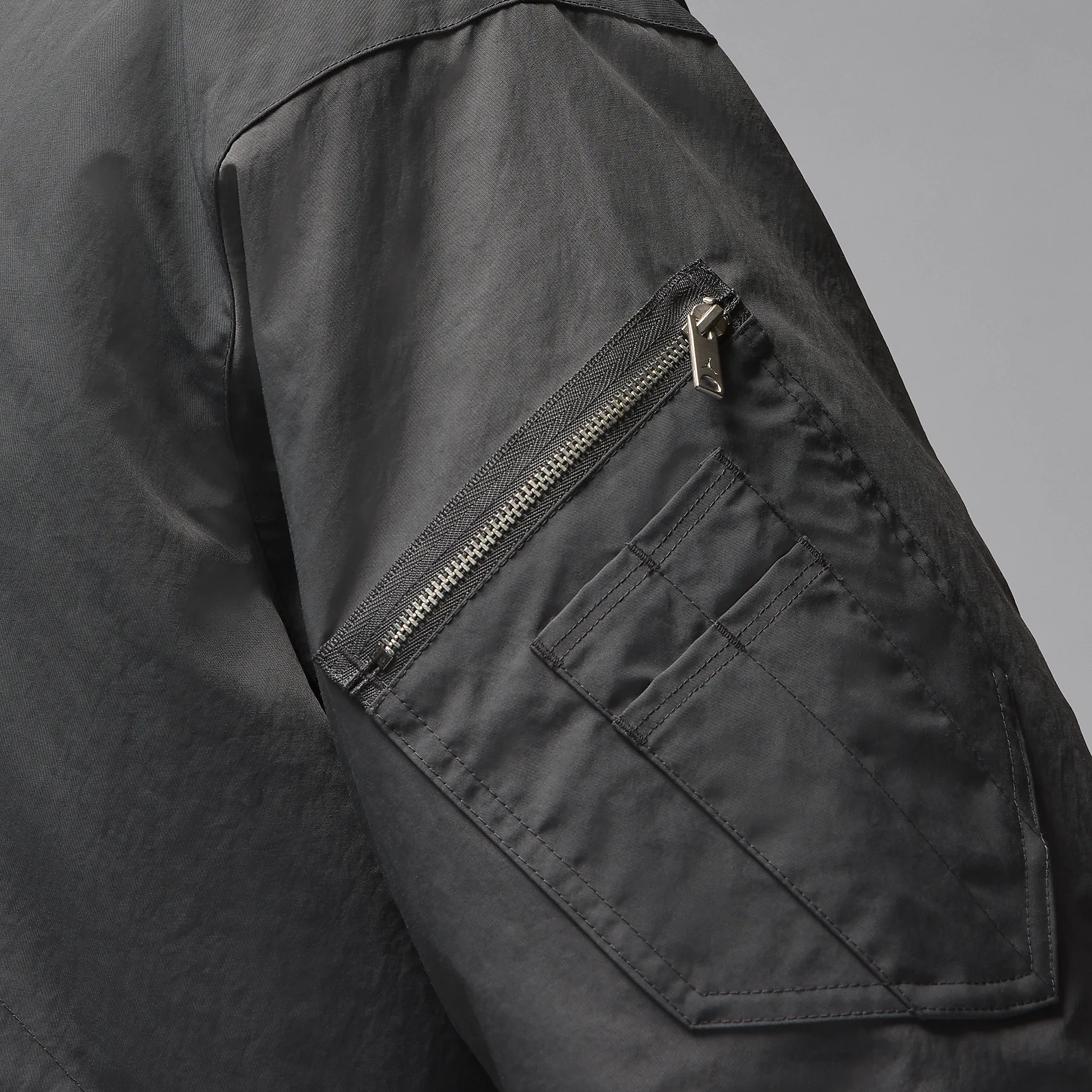 Jordan Renegade Iron Grey Outdoor Sports Zip-Up Jacket with Logo FV7268-068 圖 6