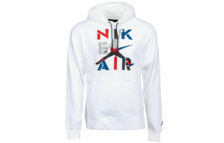 Jordan Retro 4 MJ Legacy Pullover Hoodie White CQ8291-100