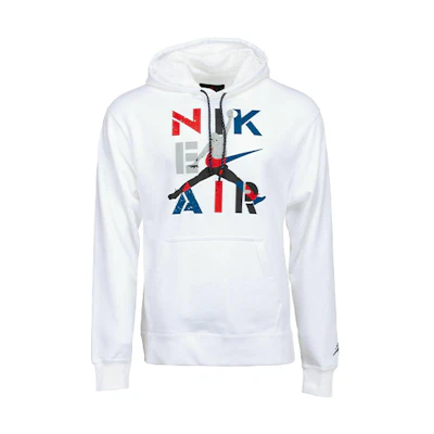 Jordan Retro 4 MJ Legacy Pullover Hoodie White CQ8291-100