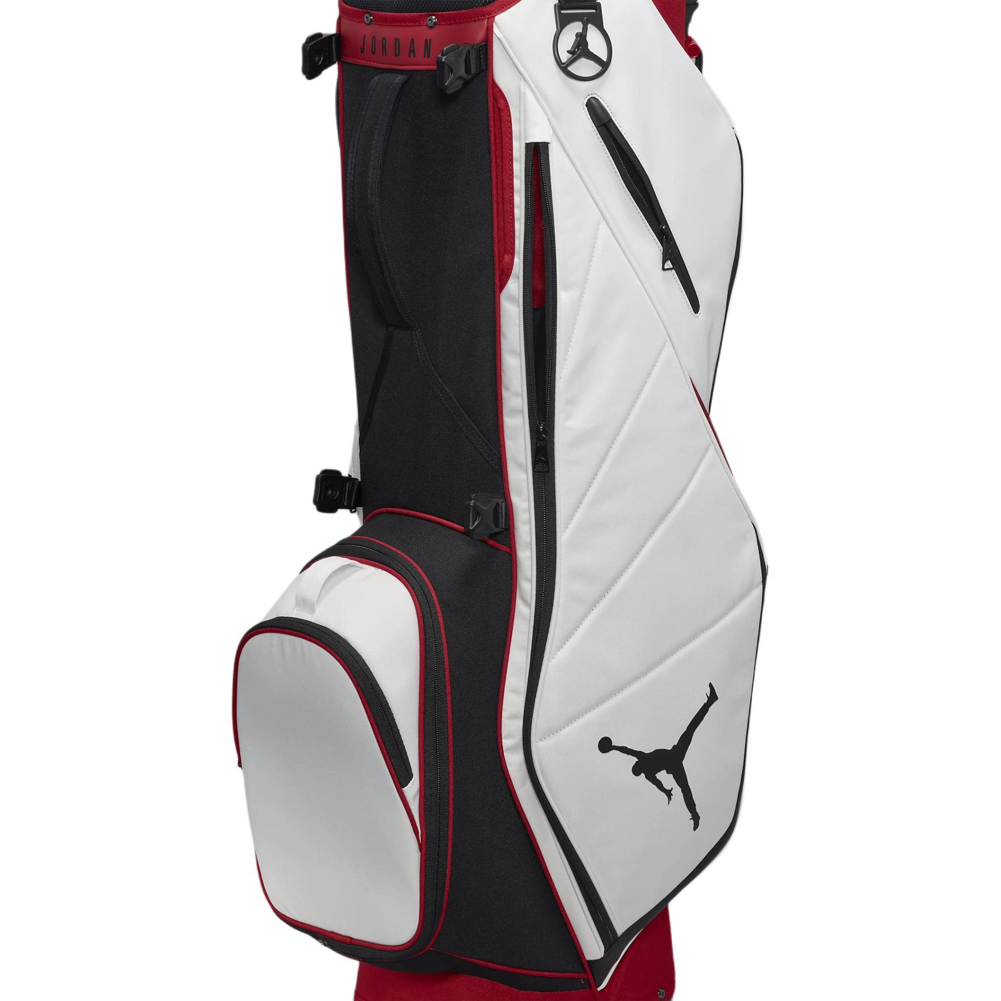 Shop Jordan Retro 6 Golf Bag Red/White/Black Unisex FN0522-632