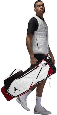 Jordan Retro 6 Golf Bag Red/White/Black Unisex FN0522-632 Details for Jordan Retro 6 Golf Bag Red/White/Black Unisex FN0522-632