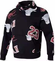 Jordan Retro All-Over Print Hoodie Black () FN4546-010 Jordan Retro All-Over Print Hoodie Black () FN4546-010