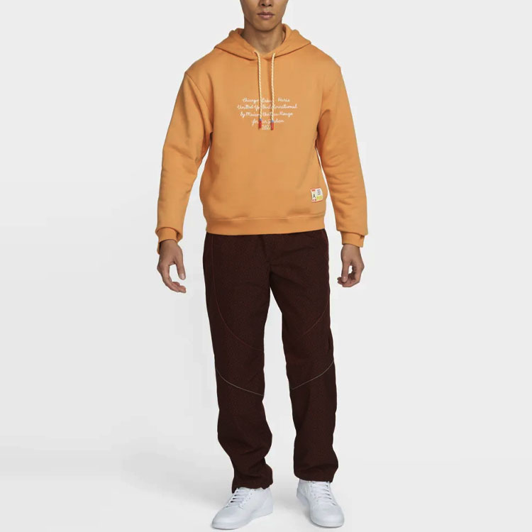 Shop Jordan Retro Collegiate Letter Sweatshirt Jingga (Edisi Asia) DJ9773-839