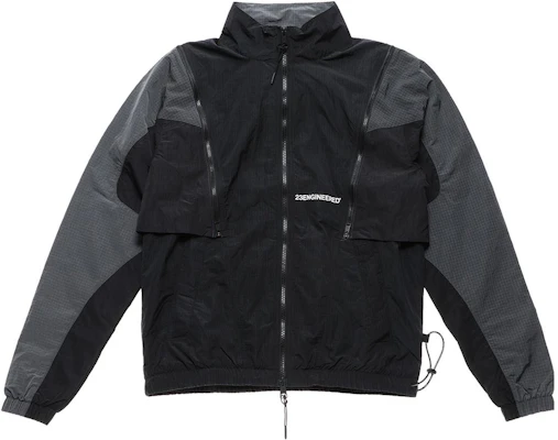 乔丹复古拼色可拆卸拉链夹克 黑色 DH3289-010 Order 乔丹复古拼色可拆卸拉链夹克 黑色 DH3289-010