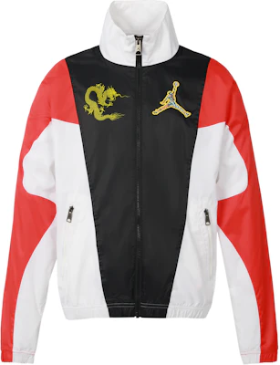 乔丹复古拼色编织运动夹克黑色 DB3707-100 Buy 乔丹复古拼色编织运动夹克黑色 DB3707-100