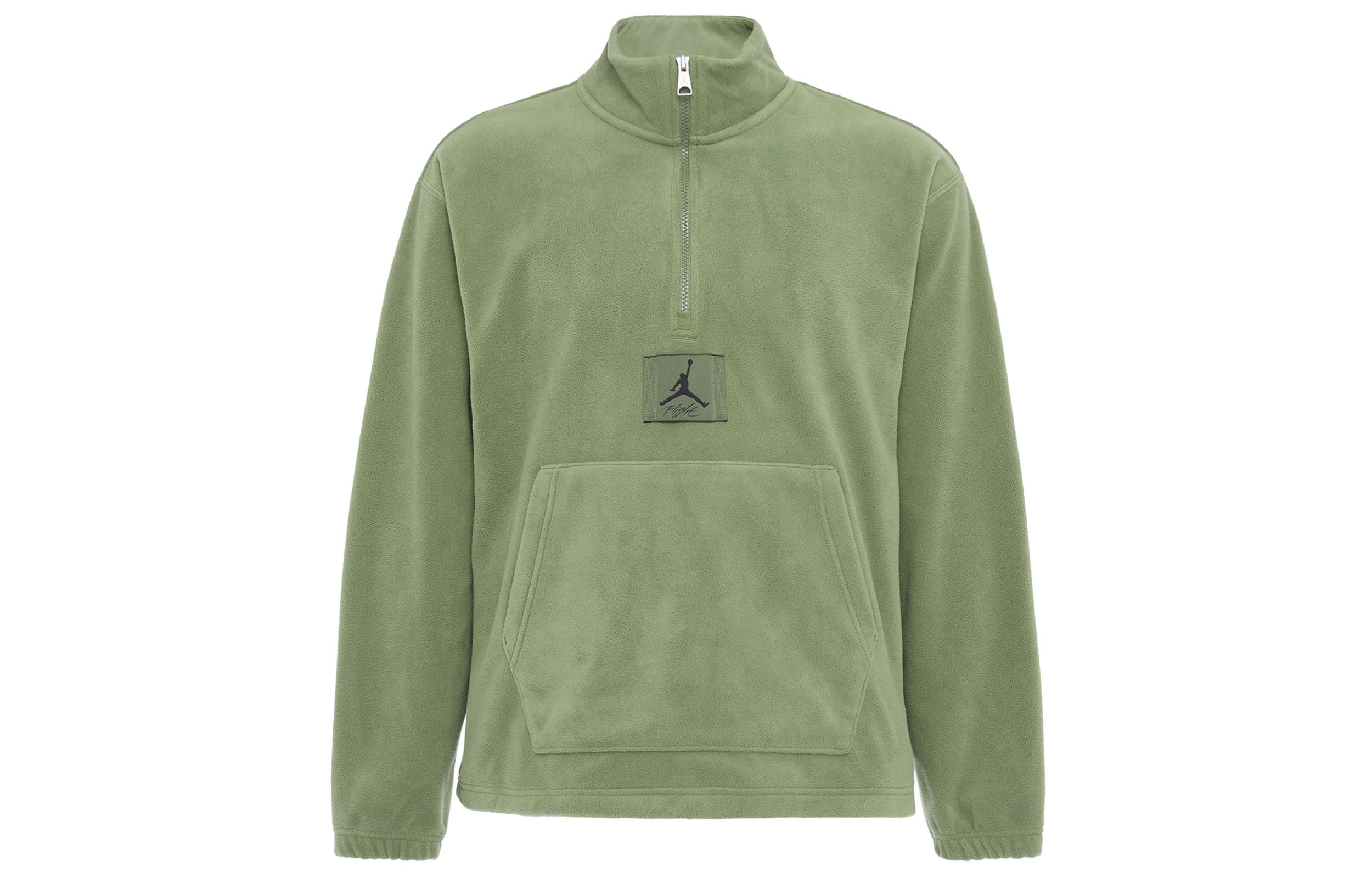 Jordan Retro Fleece Half-Zip Pullover Sweatshirt Green FD7864-340