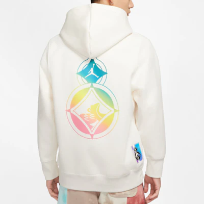 Jordan Retro Graphic Knit Sweatshirt Gading Pudar CU2323-110 Details for Jordan Retro Graphic Knit Sweatshirt Gading Pudar CU2323-110