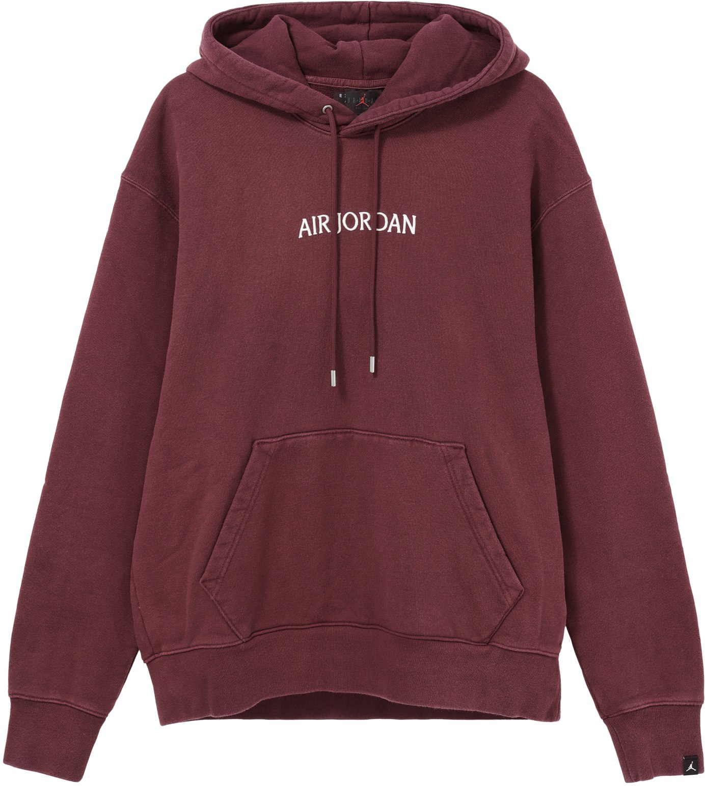 jordan-retro-logo-print-drawstring-long-sleeve-hoodie-red-dv-6464-645