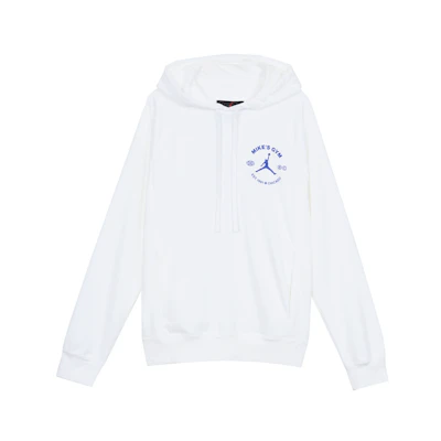 Jordan Retro Logo Printed Hoodie White Menswear DV1291-100