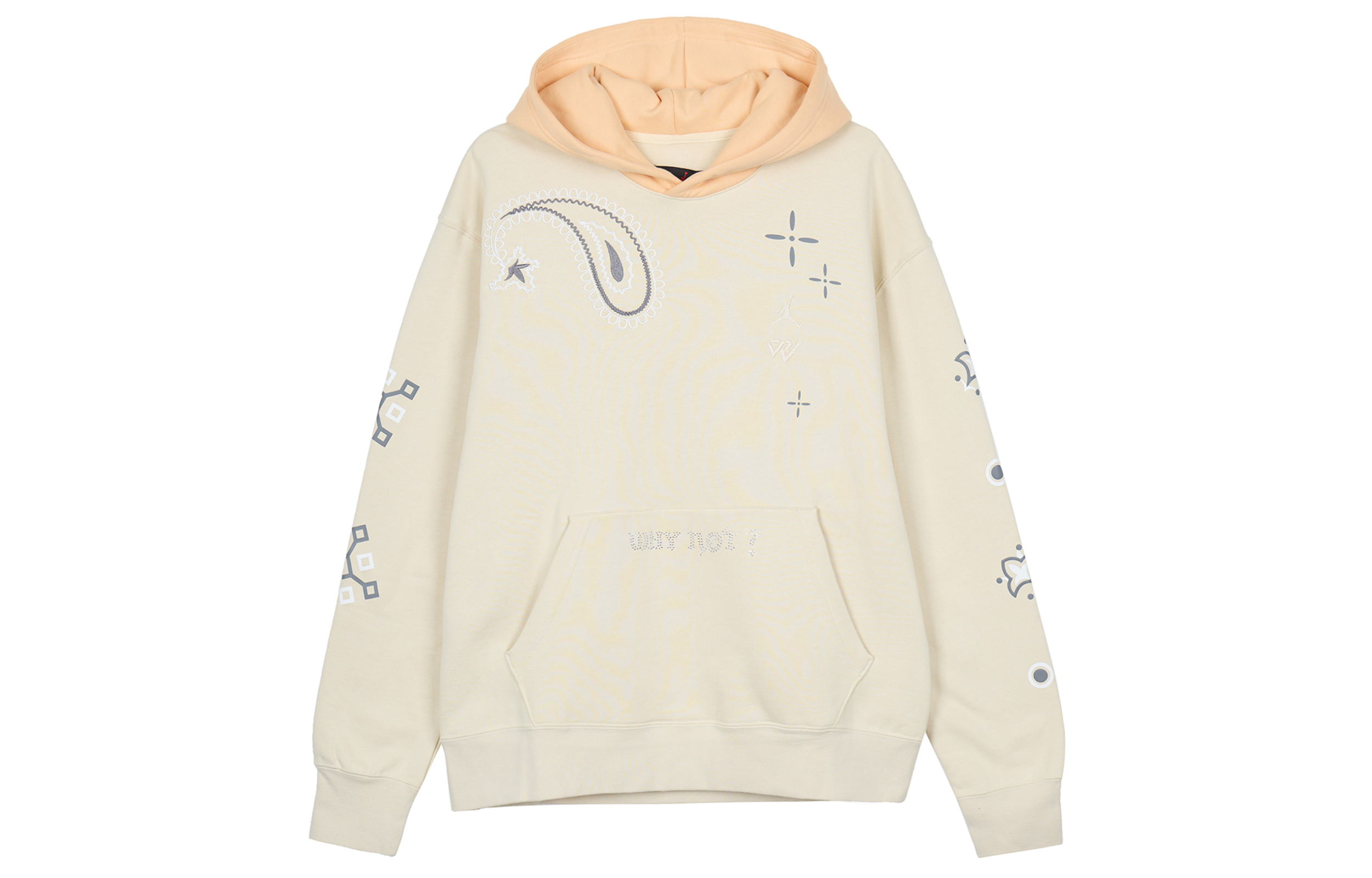 Jordan Retro Paisley Colorblock Sweatshirt Light Yellow DO2504-235