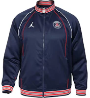 Jordan Retro Sport Stripe Logo Track Jacket Navy Blue DB6485-410 Jordan Retro Sport Stripe Logo Track Jacket Navy Blue DB6485-410