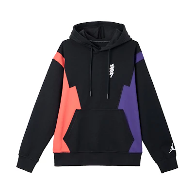 Jordan Retro Sports Colorblock Quick-Dry Knitted Sweatshirt Black () DH0583-011