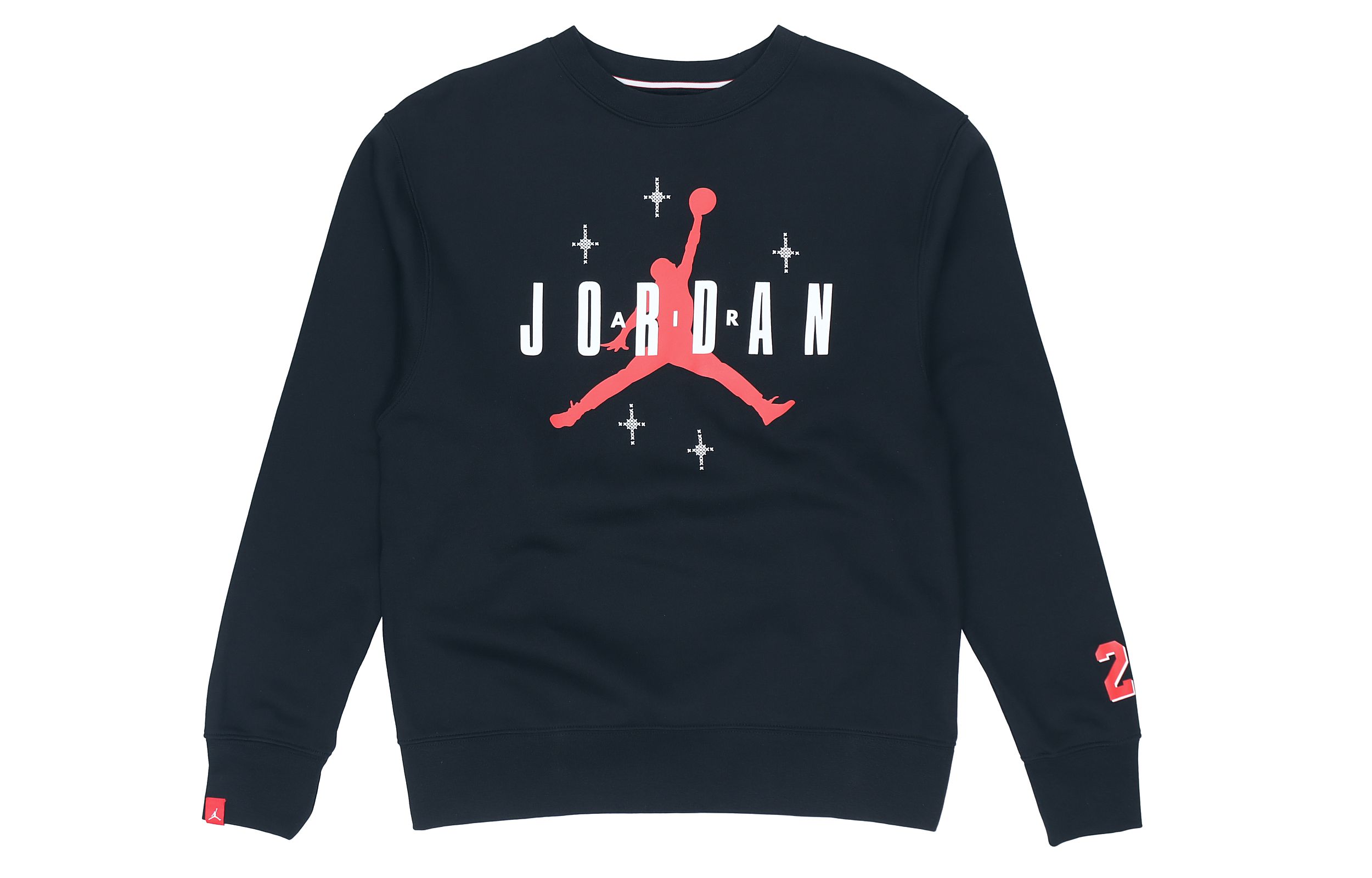 Jordan Retro Sports Crewneck Sweatshirt Black DO9153-010
