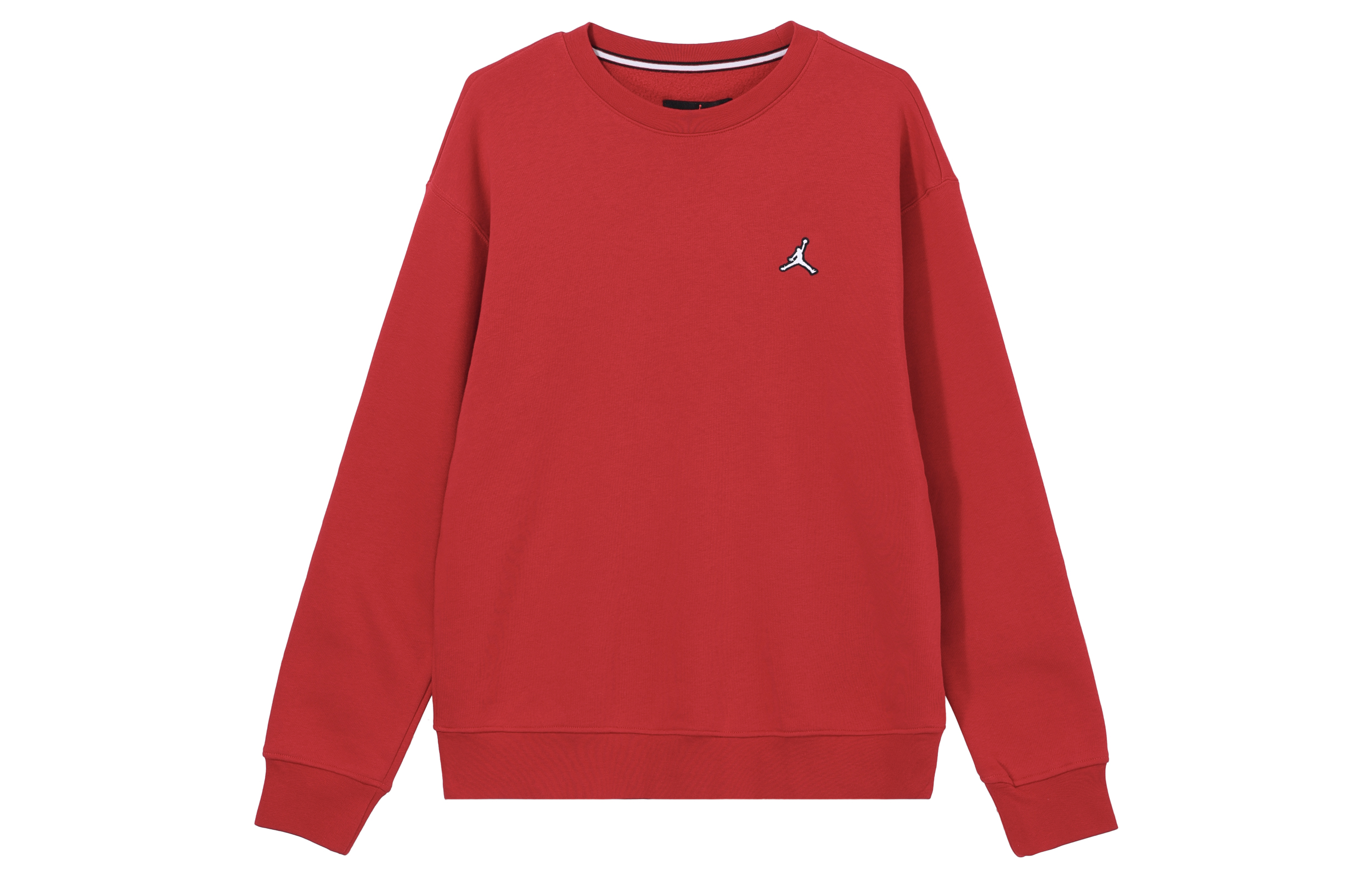 Buy Jordan Retro Style Crewneck Logo Print Lengan Panjang Sweatshirt Merah DQ7521-687