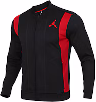 Jordan Retro Track Jacket Black with Patchwork and Logo Print Design 931835-011 Jordan Retro Track Jacket Black with Patchwork and Logo Print Design 931835-011