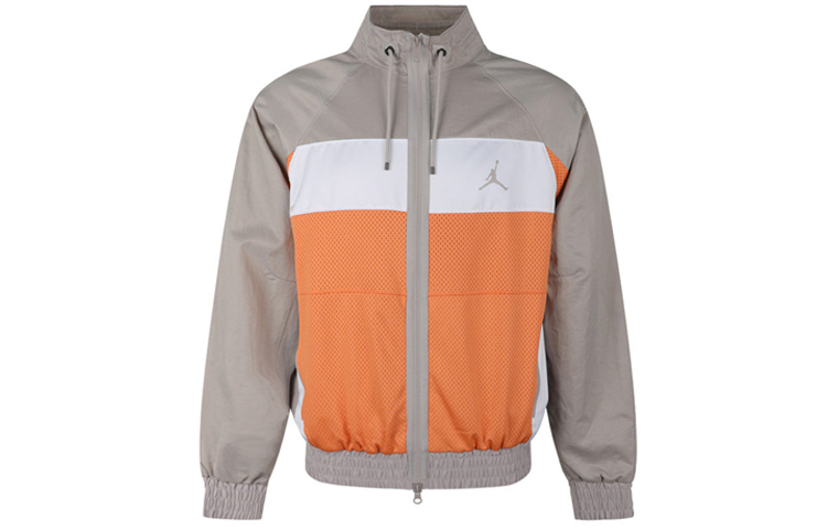 Jordan Retro Track Jacket Orange Brown Casual Woven Sportswear AV1303-854