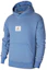 Lookbook Jordan Signal Blue Printed Logo Pullover Hoodie CZ6094-403