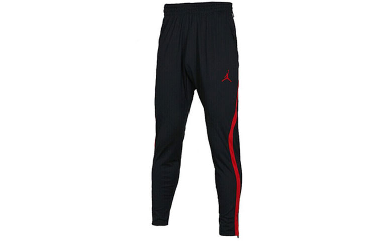 Jordan Slim Fit Retro Knit Track Pants Black/Red 889712-011