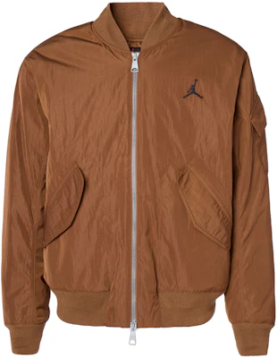 Jordan Jaket Bomber Kasual Warna Coklat Terang FB7317-281 Buy Jordan Jaket Bomber Kasual Warna Coklat Terang FB7317-281