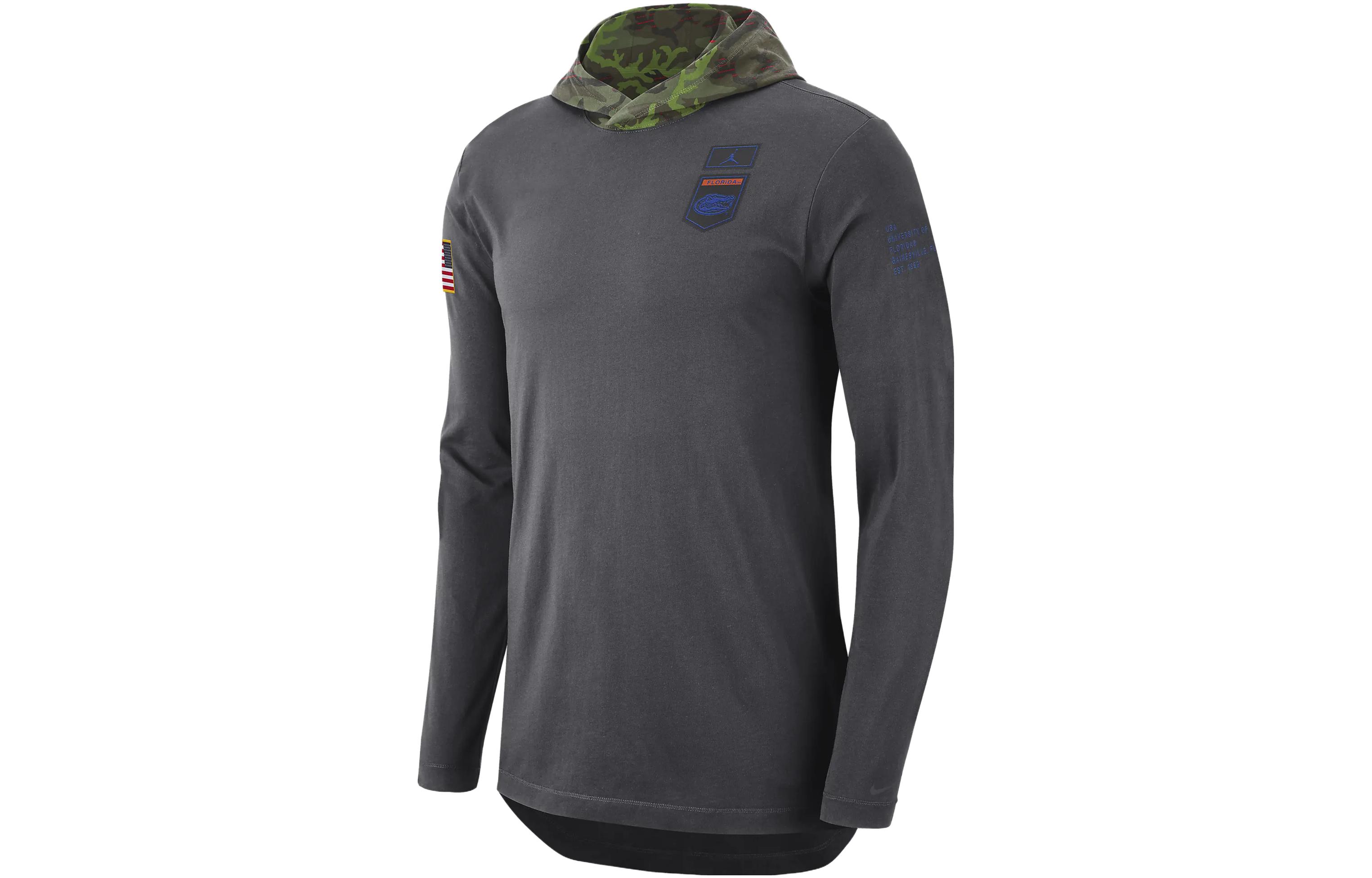 Jordan Solid Color Casual Sweatshirt Anthracite Gray DQ2129-060