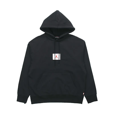 Jordan Solid Color Fleece Hoodie Black CV6147-010
