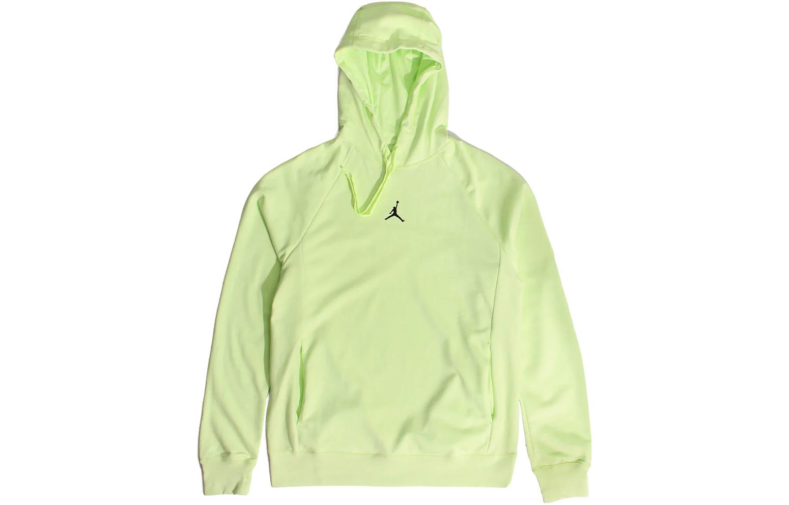 Jordan Solid Color Green Hoodie Long Sleeve DQ7327-383