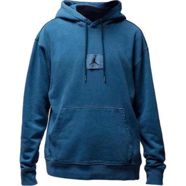 Jordan Solid Color Hoodie Blue FB7291-427