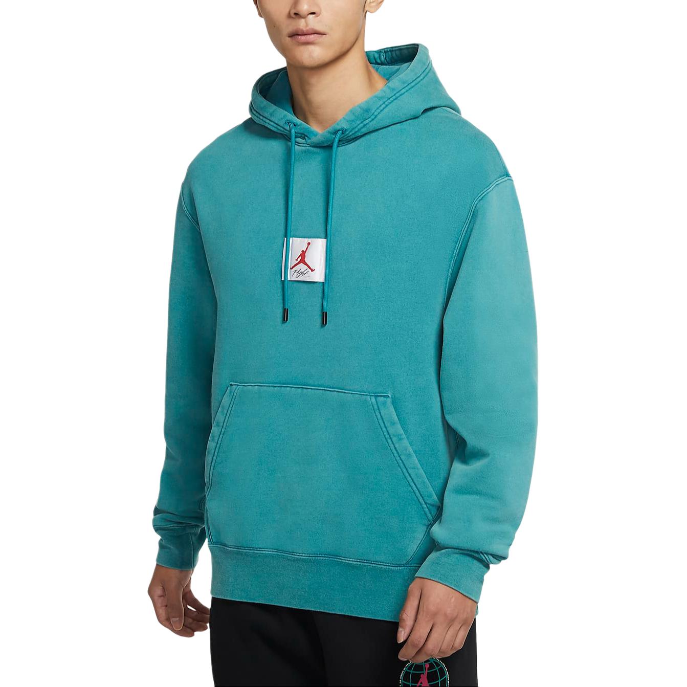 Jordan Solid Color Hoodie Glacial Teal CK6469-381