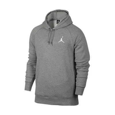 Jordan Solid Color Hoodie Light Grey Long-Sleeve Pullover 823066-063