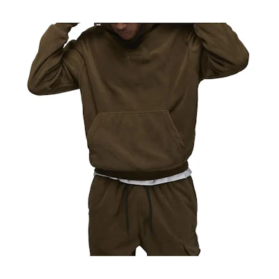 Jordan Solid Color Hoodie Pullover Brown DV1571-385