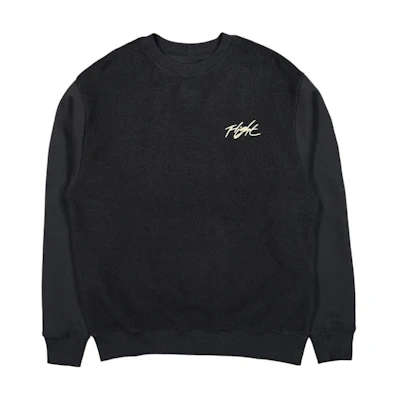 Jordan Solid Color Letter Graphic Sweatshirt Black () DV1619-045
