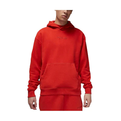 Jordan Solid Color Logo Pocket Hoodie Red () FJ1966-622