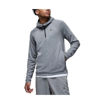 Jordan Solid Color Logo Print Sweatshirt Grey DV1245-091