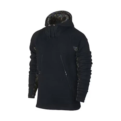 Jordan Solid Color Pullover Hoodie Black 823784-010