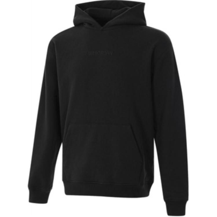 Jordan Solid Color Pullover Hoodie Black FJ1967-045